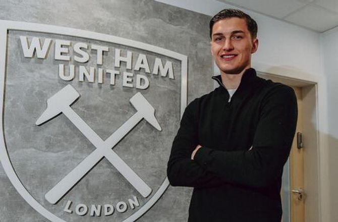 Premier League -West Ham skriver lang aftale med udlejet midt