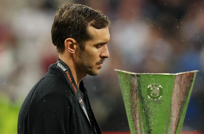 Europa League -Skuffelse og sorg fylder for Freiburg-chef: Ingen tilfredshed