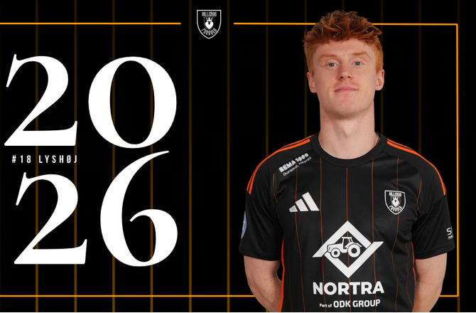 NordicBet Liga -Hillerød belønner Lyshøj