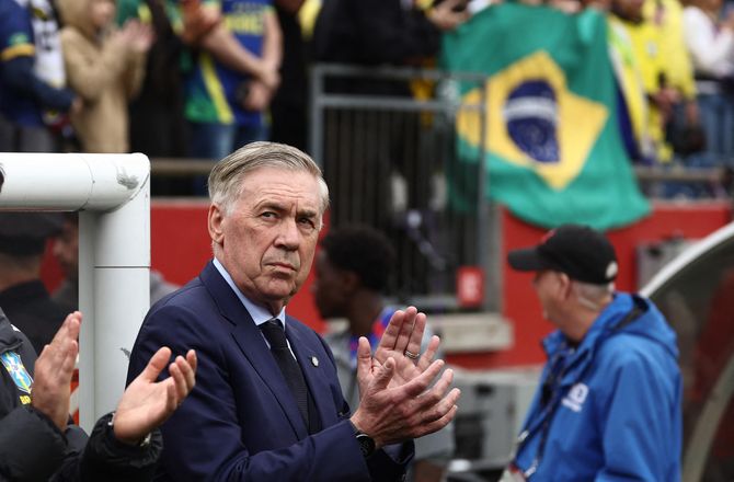 Brasilien -Ancelotti forlænger med Brasilien
