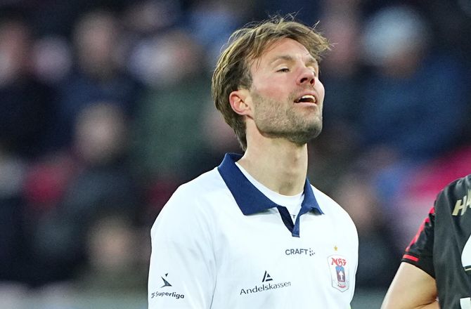 3F Superliga -AGF-spids i chok: Det var ufortjent