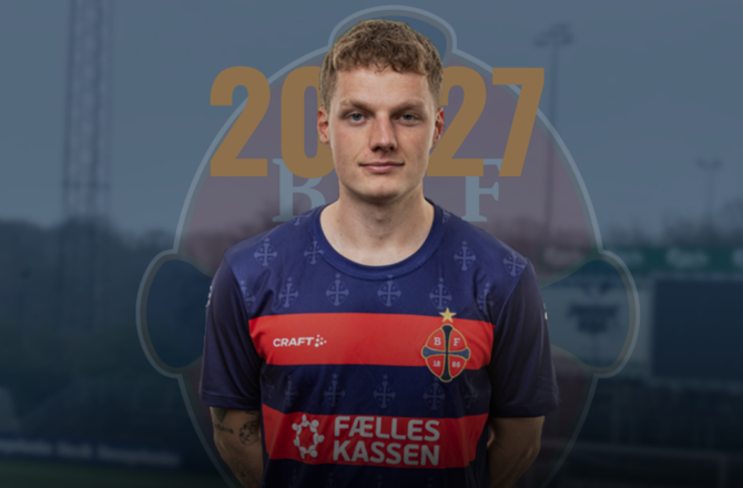 CampoBet 3. division -BK Frem forlænger med Emil Wass