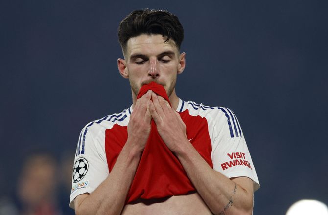 Champions League -Knust Declan Rice: Man skal tabe før man kan vinde