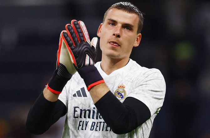 La Liga -Medie: Lunin og Real Madrid er åben for januar-salg