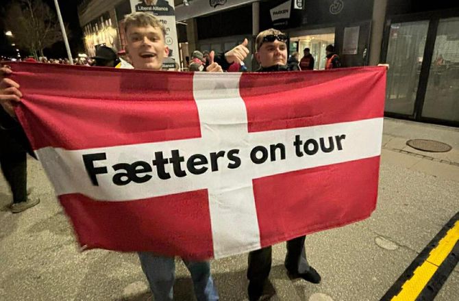 VM kval. UEFA -Danske fans fik lang næse: ’Vi tager sgu chancen’