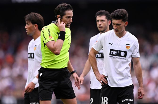 La Liga -Valencia og Vallecano delte i porten