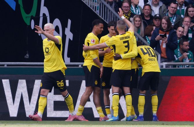 Bundesliga -Dortmund sluttede sæsonen af med sejr