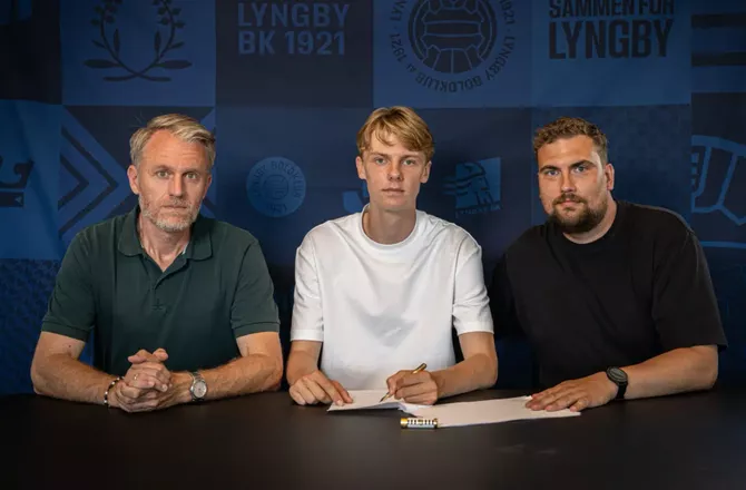 3F Superliga -Lyngby henter FCN-talent