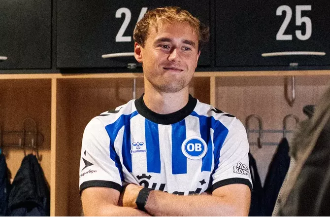 3F Superliga -Bekræftet: Mikkel Rakneberg er OB-spiller