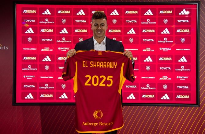 Serie A -Roma forlænger med El Shaarawy