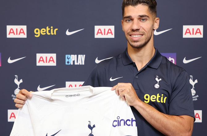 Premier League -Spurs sender Solomon til Spanien