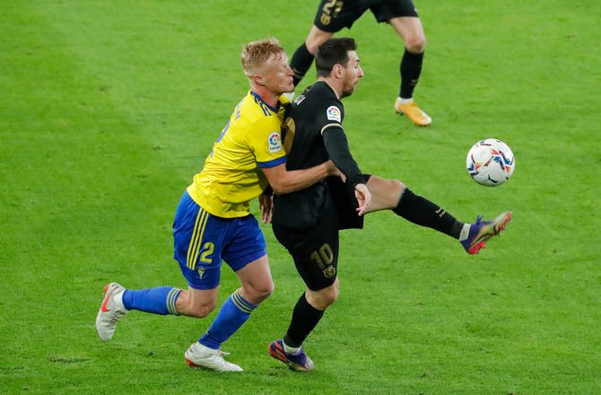 La Liga -Jønsson begik straffe i Cadiz-nederlag