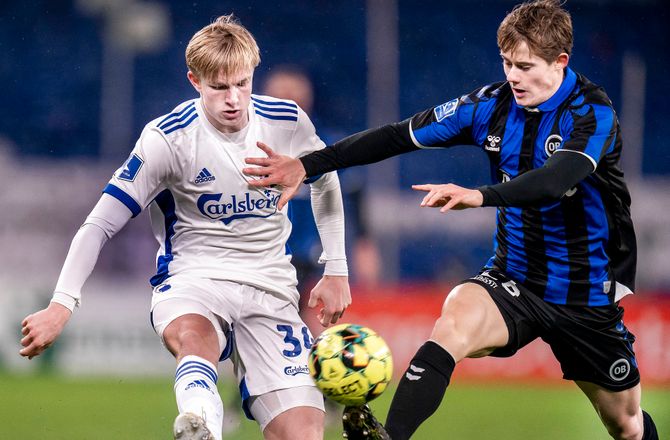 3F Superliga -18-årig FCK'er blev udtaget midt i dansk-time