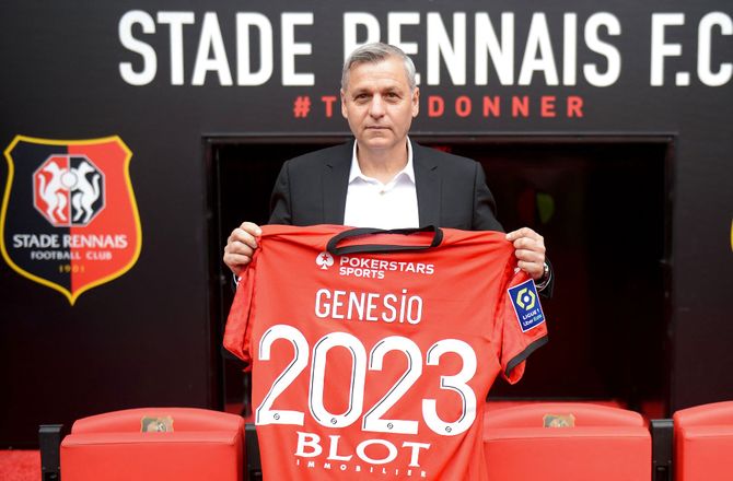 Ligue 1 -Rennes hyrer franskmand som ny træner