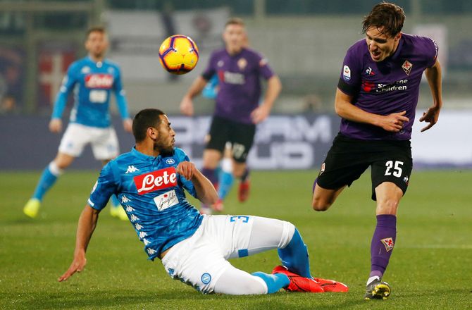 Serie A -Napoli-back fik slem knæskade mod Bologna