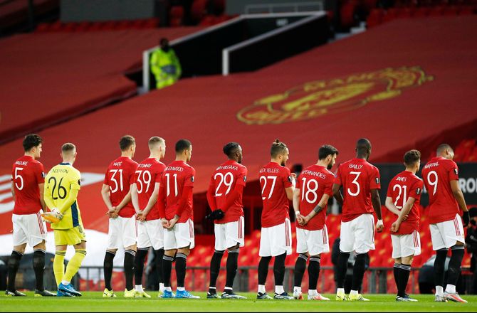 Premier League -Vrede United-fans protesterer mod Glazer