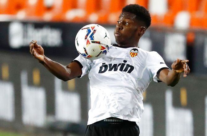 La Liga -Valencia-talent har valgt USA fremfor England