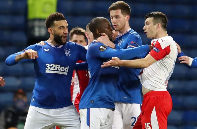 Europa League -Rangers-midt: Han kaldte mig en fucking abe