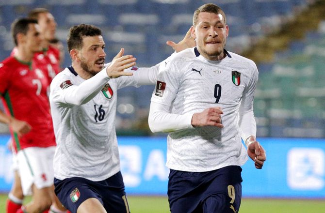 VM -Italien sejrede sikkert mod Bulgarien