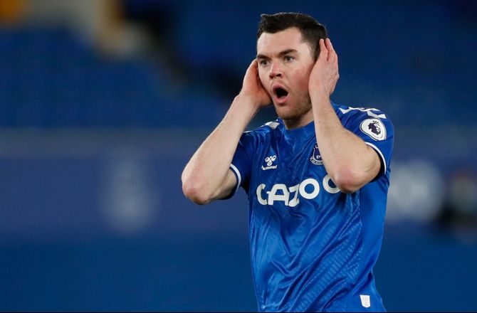 Premier League -Everton uden midtstopper: Han spillede med en skade