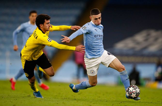 Champions League -Foden blev helten mod Dortmund i overtiden