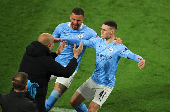 Premier League -Guardiola om Foden: Han vokser og vokser