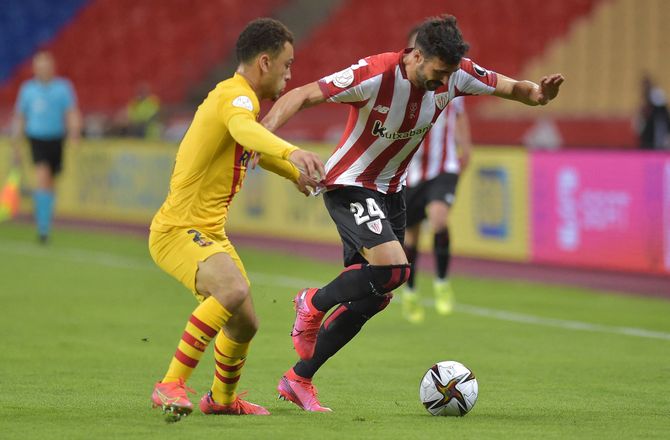 Copa del Rey -Balenziaga om Barcelona: De dominerede os