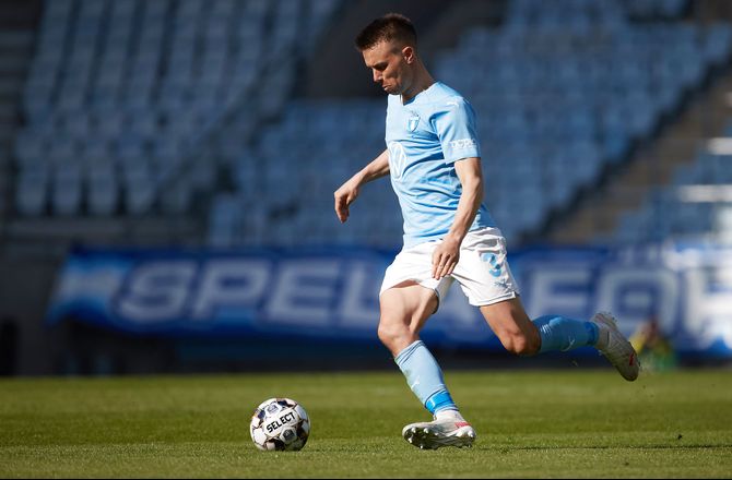 Malmö FF -Jonas Knudsen fik comeback efter 316 dage