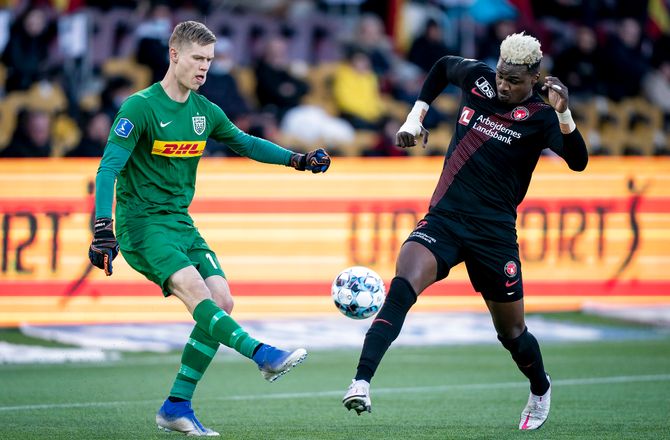 3F Superliga -FCN-keeper er åben for større Superliga-klub