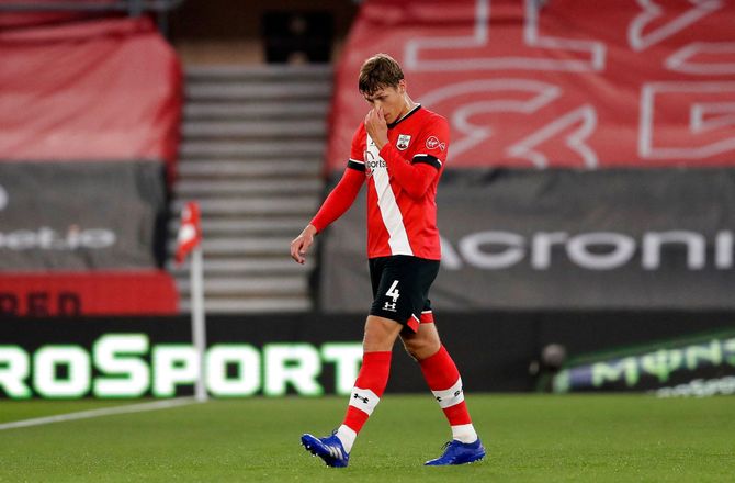 Premier League -Saints-keeper: Lignede Jannik V. tog bolden
