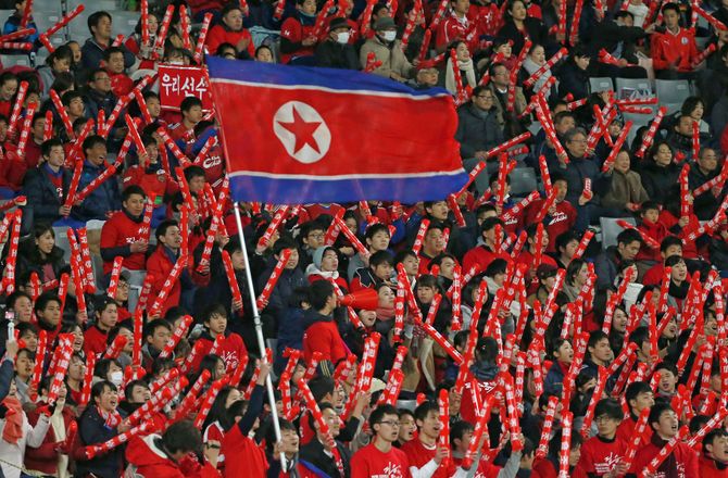 Nordkorea -Nordkorea spiller første landskamp i fire år efter corona-nedluk