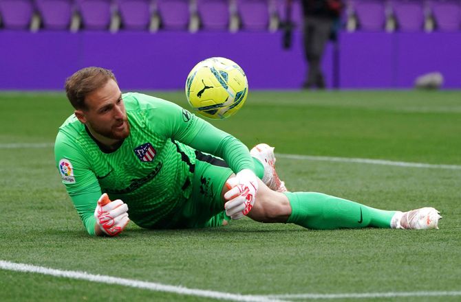 Champions League -Oblak misser Barca-brag