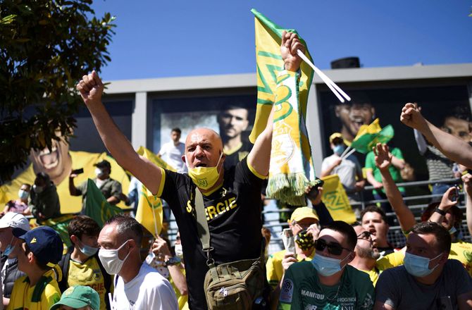 Oprykning/Nedrykning -Nantes forbliver i Ligue 1 trods nederlag