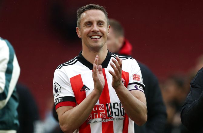 Premier League -Jagielka og Rodwell forlader Sheffield United