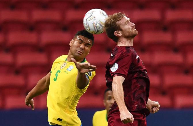 Copa America -Brasilien dropper Casemiro til Copa America 