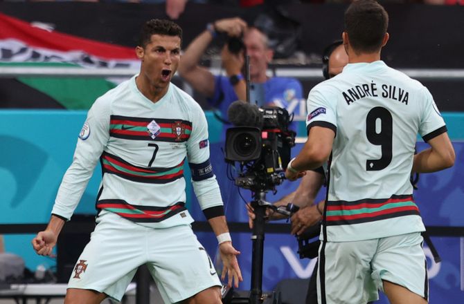 International -Cristiano Ronaldo blev EM-topscorer 