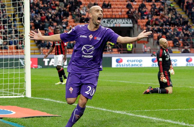 Fiorentina -Fiorentinas 36-årige Borja Valero takker af 