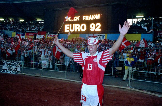 EM -EM-helts trøje fra 1992 stjålet fra udstilling