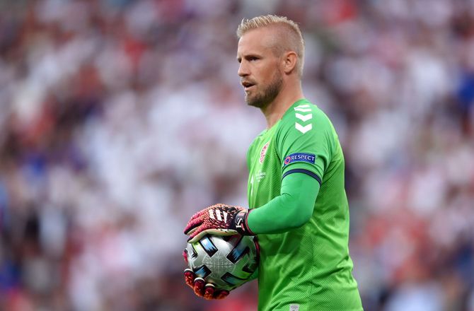 EM -Schmeichel om laser: Sagde det til dommeren