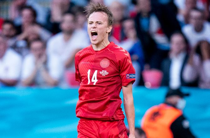 UEFA Nations League A -Damsgaard-perle er årets mål på landsholdet