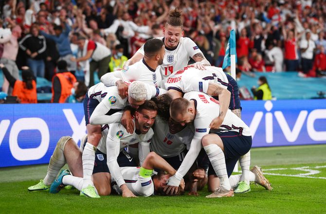 EM -Danmark fightede forgæves - England i finalen