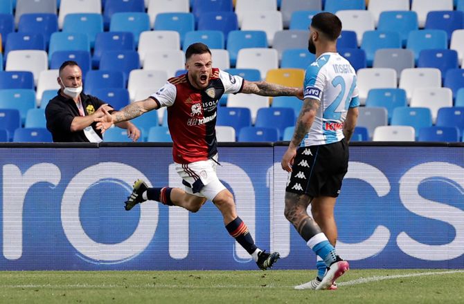 Serie A -Cagliaris Nandez rygtet til Inter: Vi er beæret