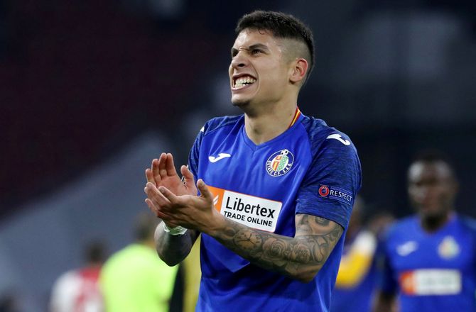 International -Getafe-back skal til lægetjek i Napoli tirsdag