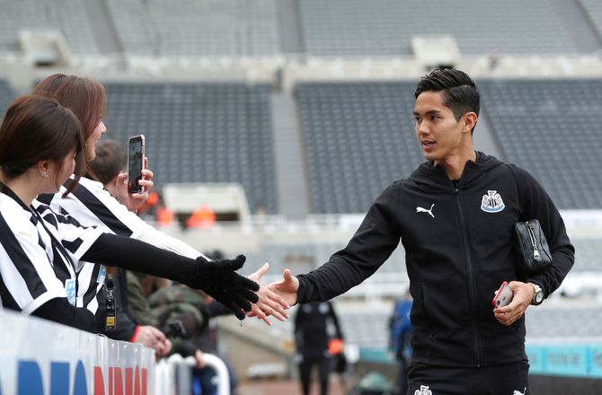 Premier League -Newcastle ophæver med japansk angriber