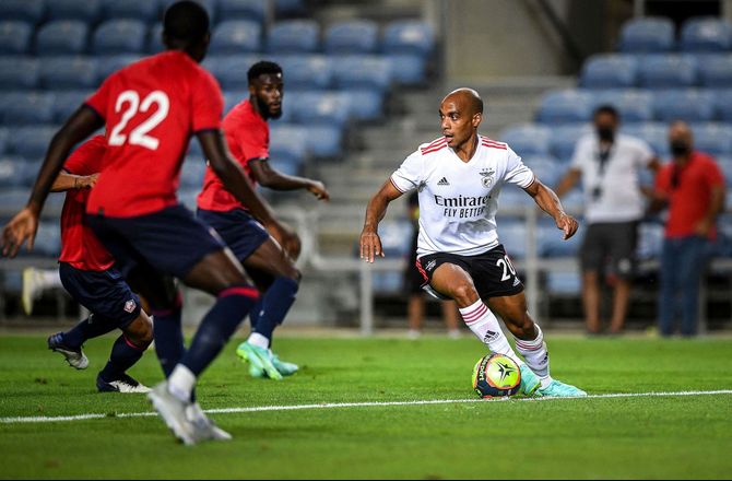 Champions League -Joao Mario med assist i Benfica-debut