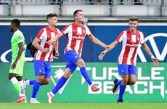 Spanien -Atletico forklænger med og udlejer angriber
