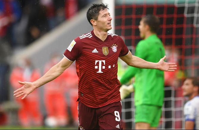 Bundesliga -Lewandowski-hattrick skød Hertha i sænk