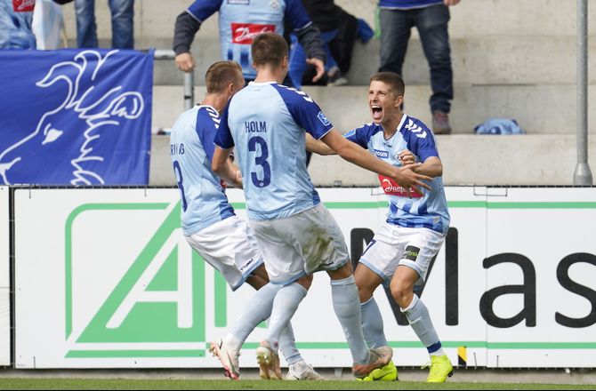 3F Superliga -Debutants lynmål reddede SE mod Viborg