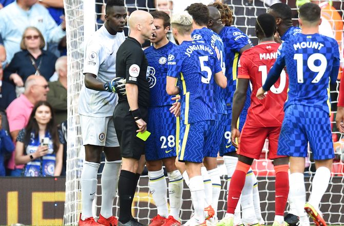 Premier League -Chelsea sigtet efter protester i Liverpool-dyst