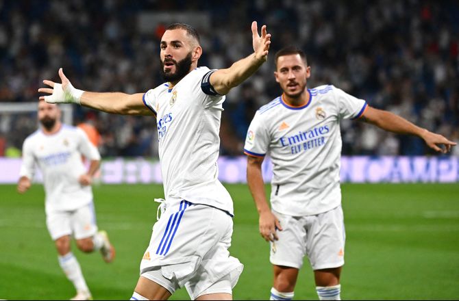 La Liga -Benzema får topkarakter på rundens hold
